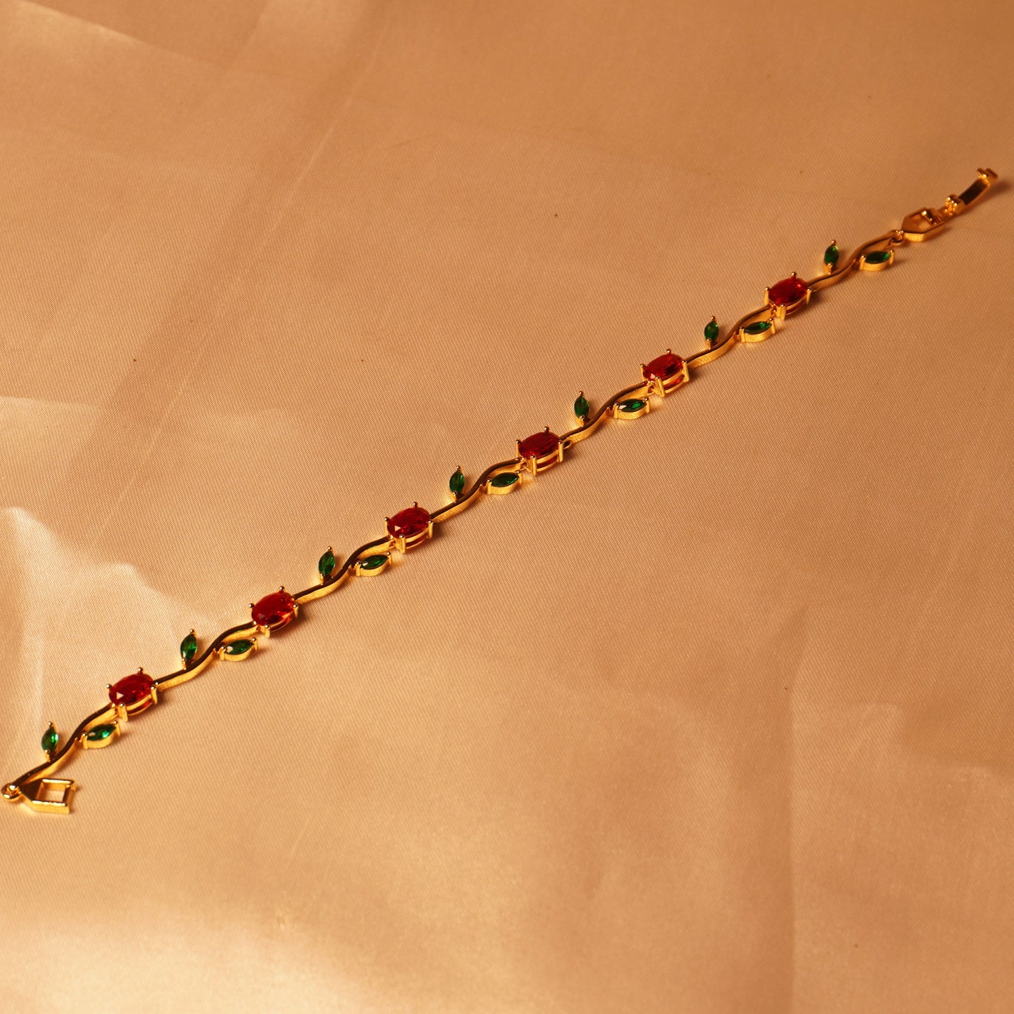 Ruby Vine Bracelet