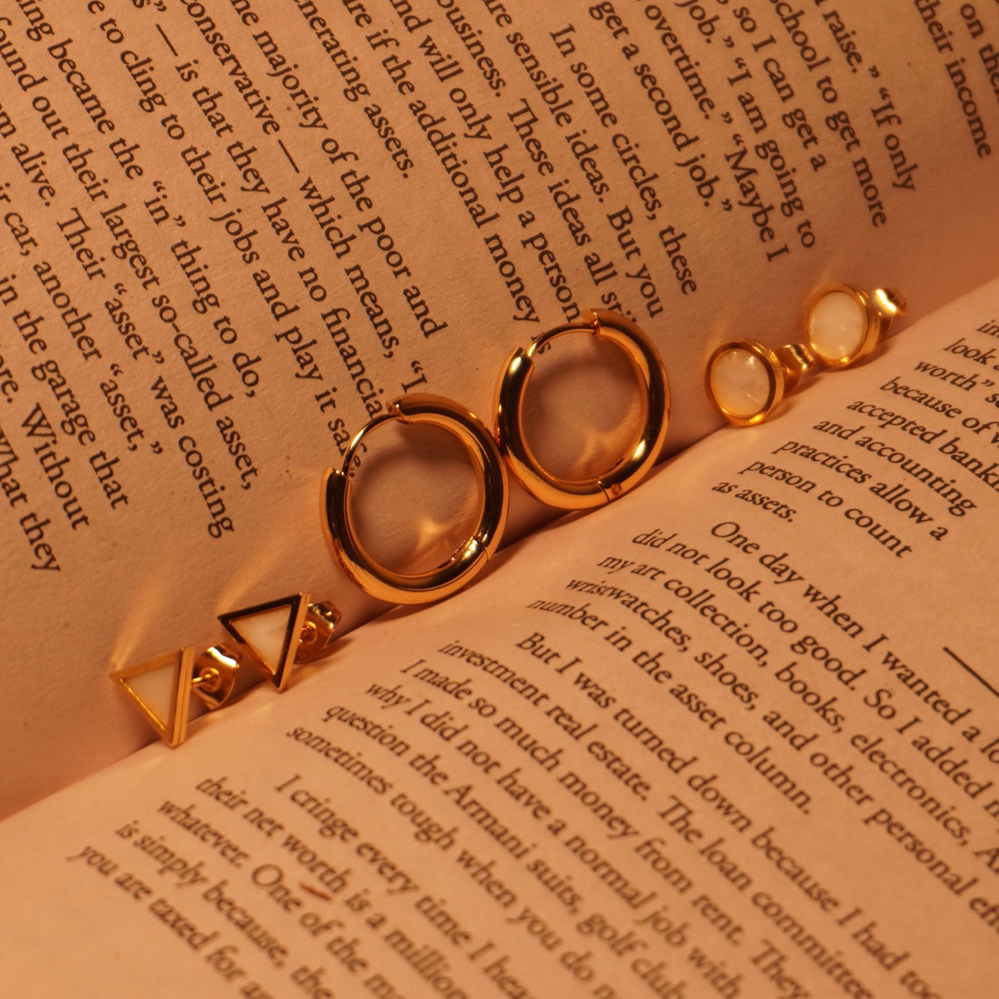 Lucky Charm Trio Earrings Set