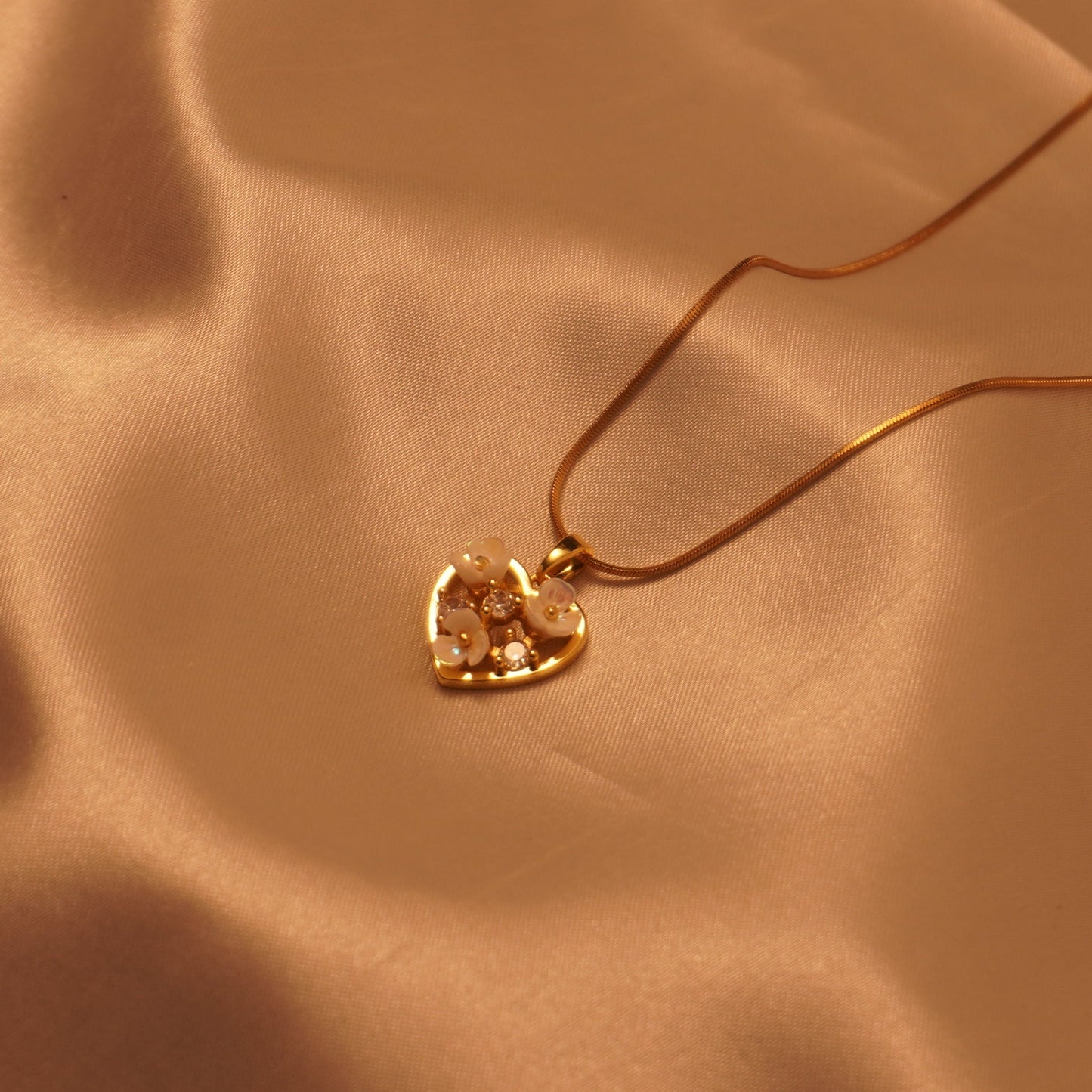 Blossom Heart Necklace