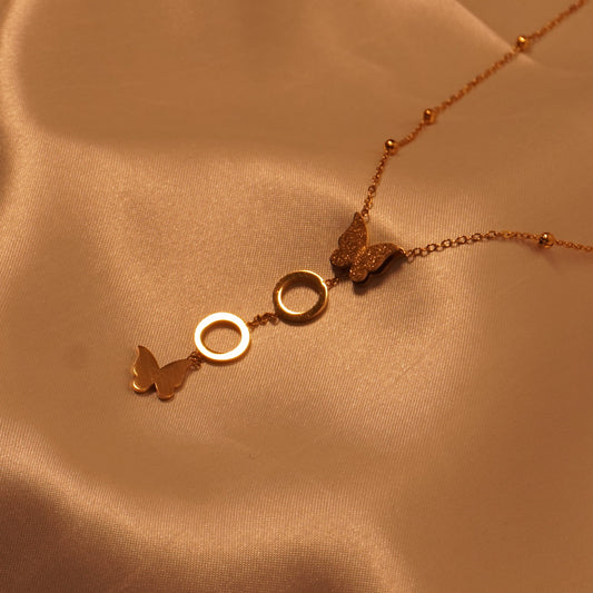 Flutter Butterfly Necklace